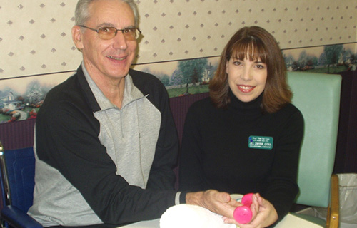 Working hard at our rehab facility in Spokane WA.