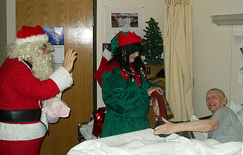 It's christmas time at our long term care facility in Spokane WA.